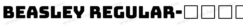 Beasley regular字体转换